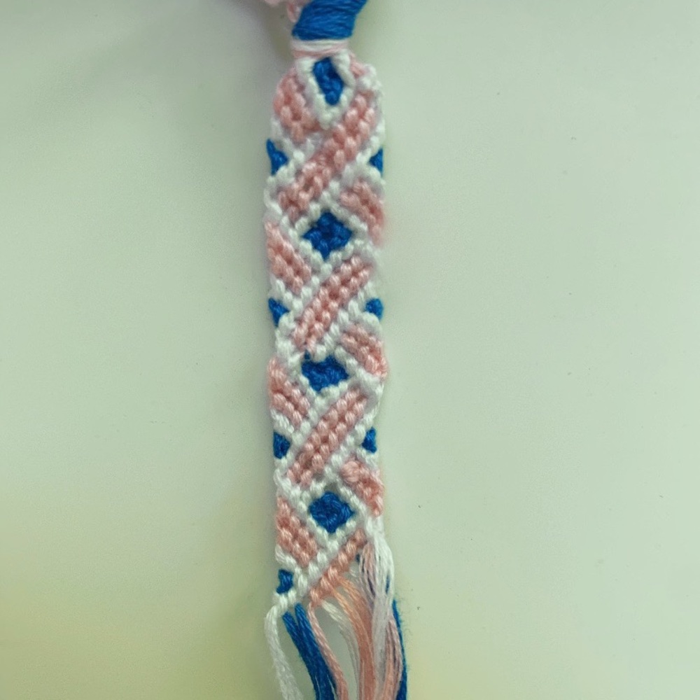 Criss cross bracelet